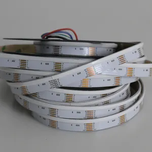 Yan görünüm 24V DC 864 leds 20 W/M 12mm RGBW COB led şerit işık