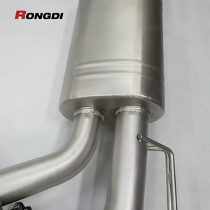 วาล์วทรอนิกส์แคทแบคสำหรับ BMW X5 M40i G05 3.0T ปี 2019-2025 ท่อไอเสียสแตนเลสพร้อมปลายท่อคาร์บอนสีดำ - Product Image 2