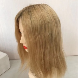 Yefinewig, pelucas médicas para mujeres al por mayor para personas blancas con cáncer, peluca con gorro <span class=keywords><strong>de</strong></span> silicona <span class=keywords><strong>de</strong></span> cabello humano - Product Image 1