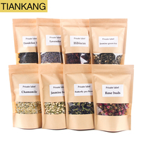 100% Naturel Personnalisé Herbes et Plantes Séchées Comestibles Rose Lavande Fleurs pour Tisane Bougie Savon Décoration Mariage Fabrication