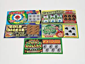 कस्टम लॉटरी टिकट बायोडिग्रेडेबल कस्टम पैटर्न एंटी-नकली गोपनीय डिजाइन लॉटरी टिकट - Product Image 4