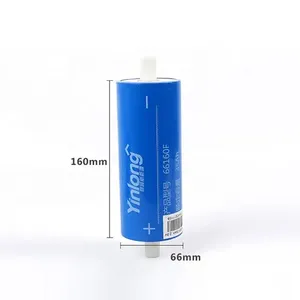 Batería de Titanato de Litio Cilíndrica HED/OME LTO66160K 45Ah 2.3V Grado A, 30000 Ciclos de Vida Útil, Certificación <span class=keywords><strong>CE</strong></span> - Product Image 2