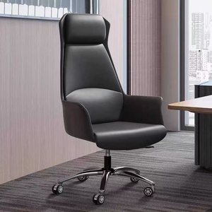 เก้าอี้ผู้บริหาร Mibo Furniture ขาเหล็กคุณภาพสูง หมุนได้ เหมาะสำหรับใช้ในสำนักงาน - Product Image 3