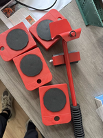 Kit de roulettes réglables pour le déplacement de meubles lourds – Système de levage et de déplacement de meubles avec roues et outils de levage