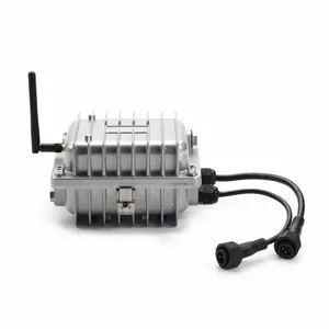24V DC Waterproof DMX 512 receptor sem fio/transmissor para uso indoor/outdoor