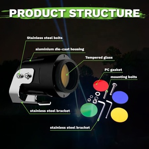 ไฟท้ายเลเซอร์ LED ขนาด 3 นิ้ว ยูนิเวอร์แซล สำหรับรถออฟโรด ไฟตัดหมอก ไฟขับขี่ ไฟไล่ตาม ไฟสัญญาณ LED ไฟสปอตไลท์ สำหรับรถ ATV - Product Image 5