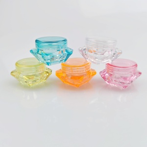 Pequeños Frascos de Plástico para Cosméticos de 2g, Frasco Transparente de PS con Tapa de Rosca Transparente para Muestras de Crema Facial con Tapas - Product Image 4