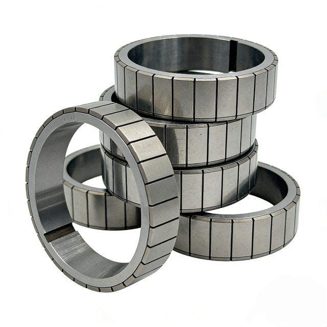 Custom Inner Permanent Magnet Rotor for Synchronous Magnetic Drive and Food Processing Sanitary Mixer S355J2H