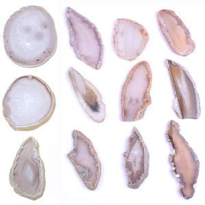 Natürliche Achat-Scheiben in Großpackung: Lebendige Edelstein-Kristallstücke für DIY-Schmuck, Kunsthandwerk & Dekoration – Großhandelspreise Direkt ab Werk - Product Image 6
