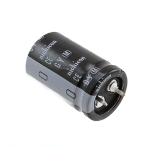 Condensateur original CAP ALUM 12000UF 20% 16V SNAP TH LGY1C123MELZ35 à montage traversant 12000 uF - Product Image 1