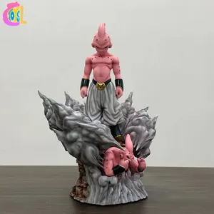 31cm anger Majin Buu action figure PVC Statue Collection Model Toys for Kids Gifts Japan Anime GK FC Majin Buu for collection