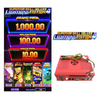 Máquina de Juegos de Habilidad con Pantalla Táctil Vertical DeeYee, 5 en 1, Multijuegos Fusion, Tablero de Juego para 6 PC
