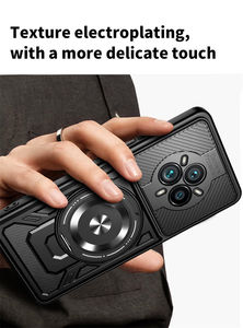 Étui de téléphone avec anneau magnétique rotatif Transsion pour Infinix Hot 60 50 Pro Plus 60i 50i Note 50Pro+ 50X, anti-chute - Product Image 2