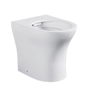 Cuvettes de toilettes en verre sans rebord Sara, qualité supérieure avec un design élégant - Product Image 1