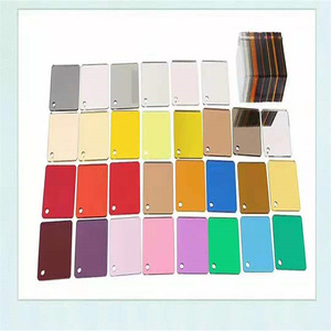 Plaques en plastique découpées au <span class=keywords><strong>laser</strong></span> et gravées, 4x8 pieds, feuille de miroir acrylique, verre, feuille acrylique couleur or 1 mm - Product Image 3