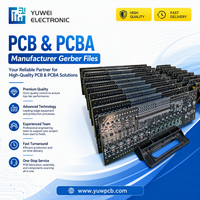 Carte de commande d'alimentation pour onduleur industriel, assemblage multicouche de circuits imprimés (PCB) et de cartes électroniques assemblées (PCBA) avec technologie SMT et BGA