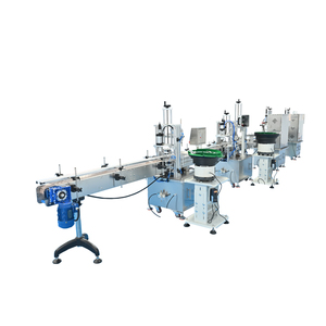 Ligne de production complète 4 têtes à ions négatifs pour le lavage, le remplissage par aspiration, le capsulage automatique et le capsulage de manchons intérieurs pour produits parfumés - Product Image 3