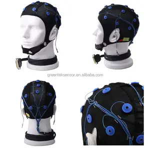 10-20 system clinic electrode EEG recording cap for Clinical EEG, Brain Imaging,Biofeedback