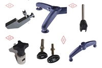 Pièces de rail de guidage en aluminium pour convoyeur à bande modulaire, pince de fixation en nylon, marque LiLai, pour l'industrie et l'agriculture