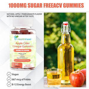 High Quality Apple Cider Vinegar Gummies with Apple Cider Vinegar Immune System Supports and Digestion Metabolism Gummies - Product Image 6