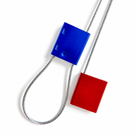 Sceau de sécurité en câble d'acier YSD avec verrou antivol pour la gestion des actifs industriels