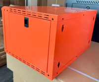 Armoire réseau murale 4U, rack de serveur de centre de données 19 pouces, revêtement par pulvérisation électrostatique