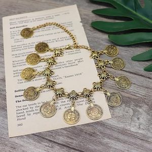 1 पीसी विंटेज राउंड आकर्षण, समुद्र तट पार्टी की छुट्टी के लिए फैशनेबल गहने, जन्मदिन उपहार के लिए ट्रेंडी गहने - Product Image 4