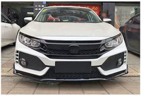 Body Kit Bumper Depan Mobil FC/FK7 TR Generasi ke-10 Baru, Material PP, 100% Presisi, 2005-, Suku Cadang Pengganti Mobil