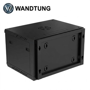 Rack de servidor de pared para interiores de 19 pulgadas y 6U personalizado para centro de datos con estante, gabinete de red de pared de 12U - Product Image 4