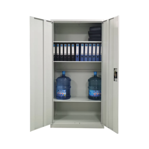 Bán Buôn Giá Rẻ Chất Lượng Cao 2 Đu Cửa Thép Tủ Nội Thất Văn Phòng Kim Loại Bền Thép Nộp Lưu Trữ Tủ - Product Image 2