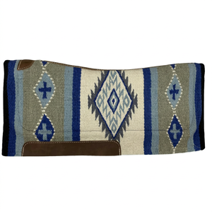 Tapis de selle western synthétique de haute qualité, confortable et durable, avec doublure en tissu et dessous en fourrure, pour l'équitation sur sentier et ranch, équipement équestre. - Product Image 1