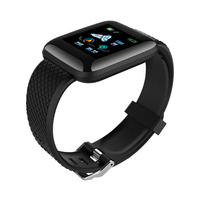 Montre connectée D13 pas chère 116 Plus, étanche, tracker d'activité physique, montre connectée sport à bas prix avec moniteur de fréquence cardiaque
