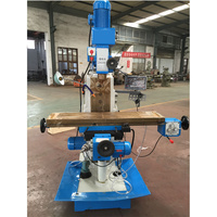 Machine de perçage et de fraisage à table rotative universelle ZX6350C avec broche de 2,2 kW, tête de fraisage haute vitesse 5 CV, capacité de perçage de 45 mm