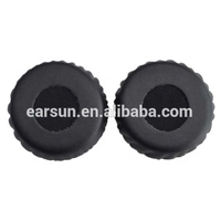 Penggantian Bantalan Telinga Headphone Kulit Protein Lembut Pengiriman Cepat, Sarung Bantalan Headset untuk Headphone Sony MDR XB400