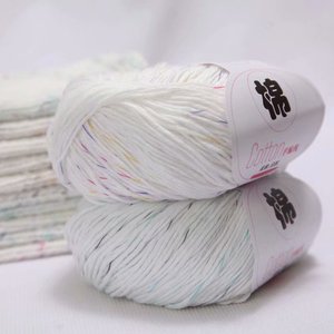 10 brins fil de coton pur tricoté à la main fil mélangé boule de <span class=keywords><strong>laine</strong></span> Crochet fil matériel lait coton fil paquet fabricant - Product Image 3