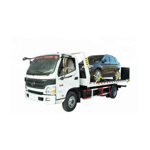 Euro II Forland 4x2 flatbed çekici kamyon 3mt 5mt tamir kamyonu 6 tekerlekli çekici kamyon wrecker vücut - Product Image 3