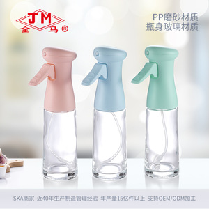 Botella pulverizadora de aceite Jm, de calidad alimentaria, con pulverizador a presión, herramienta de cocina para freír al aire, dispensador de aceite de sésamo - Product Image 5