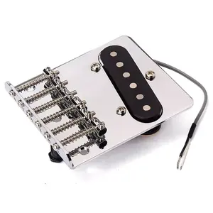 Venda quente TL Guitar Bridge com Single Coil Pickup para TL Guitars Peças De Reposição De Guitarra Elétrica