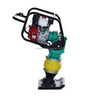 H0nda Gx160 Essence Essence De Poche 5.5Hp H0nda Moteur Petit Pilon Compacteur Tamping Pilon
