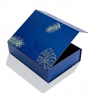 Luxury Folding Magnetic Gift <b>Box</b> - Custom Size Recyclable Rigid Cardboard Packaging - Product Image 3