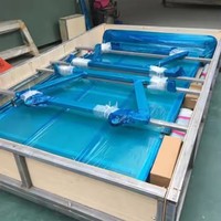 Vinica 1530 Plastifieuse pneumatique de table intelligente pour feuilles de stratifié PVC auto-adhésives haute pression et décoratives à bandes de chant