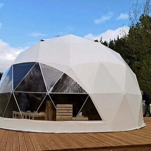 Camping de <span class=keywords><strong>tente</strong></span> de dôme de 6-10m et <span class=keywords><strong>tente</strong></span> de Glamping de dôme géodésique pour l'usage d'hôtel - Product Image 4