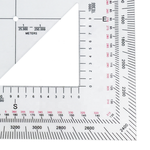 Scala interna posteriore Azimuths 5 pollici * 5 pollici mappa goniometro MP-2 - Product Image 2