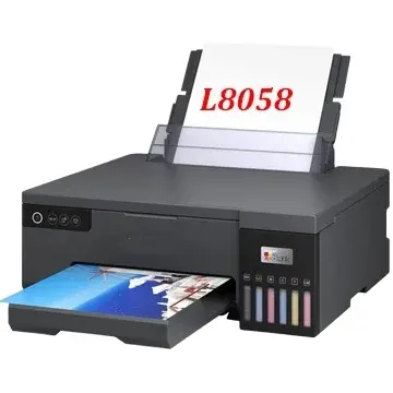 A4 Desktop heat press 6 color xp600 Inkjet Printer Sublimation Dye Ink dtf printer for EPSON L805 L8050 L8058