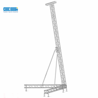 Torre de Soporte de Aluminio para Altavoces Line Array ESI Audio, Elevador de Torre para Exhibición