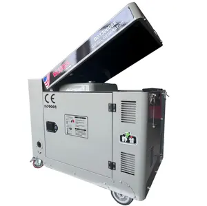 Kluoa hot sale single phase 8kw air cooled silent type diesel generator