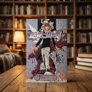 เดธโน้ต เล่ม 6 โดย ซุงุมิ โอฮะ หนังสือปกอ่อนภาษาอังกฤษ แนวเหนือธรรมชาติ ระทึกขวัญ และนิยายสืบสวน - Product Image 1