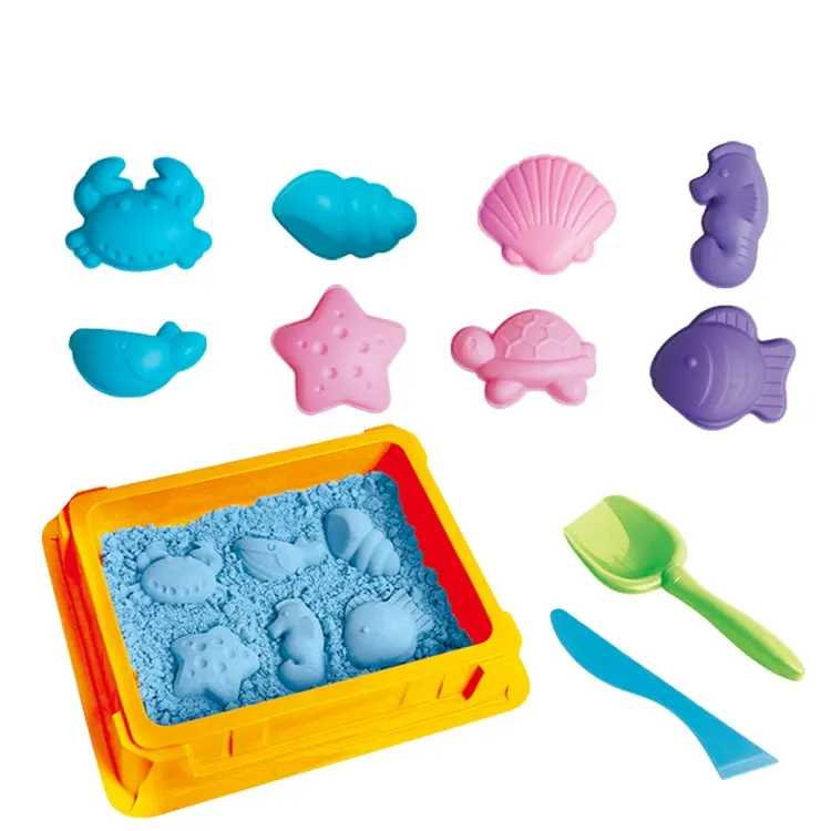 Ksf Diy Kids Modellering Ocean Series Magic Star Set Speelgoed Smart Play Moving Zand Voor Kinderen