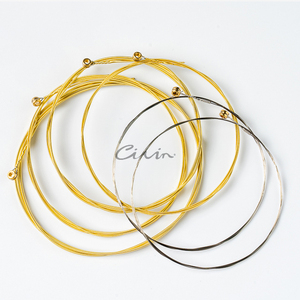 Giá Rẻ Acoustic <span class=keywords><strong>Guitar</strong></span> Dây 70/10 Bronze Vết Thương Dây 1048 Nhạc Cụ Bán Buôn 6-Chuỗi Bộ - Product Image 4