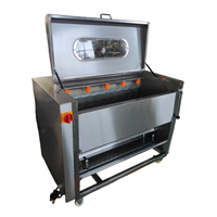 Industriële groenteschilmachine, aardappelreinigings- en wortelwasapparatuur voor voedselverwerking